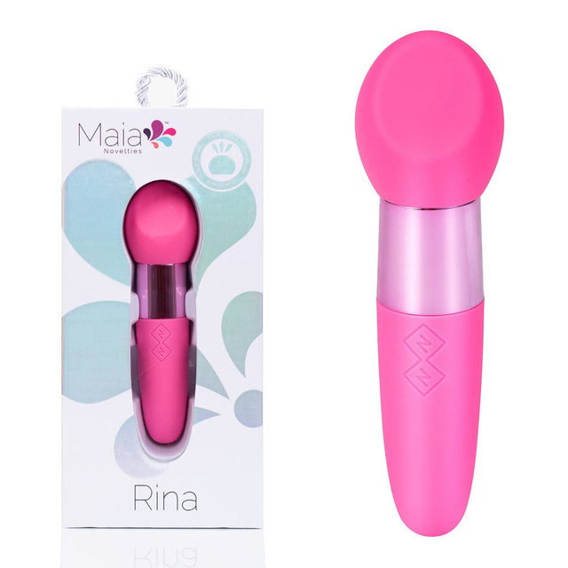 Buy Maia RINA - Pink - Pink 13.3 cm USB Rechargeable Vibrator at NZ’s Mega Adult Toys Store. Discover premium sex toys with discreet shipping at the best price in NZ