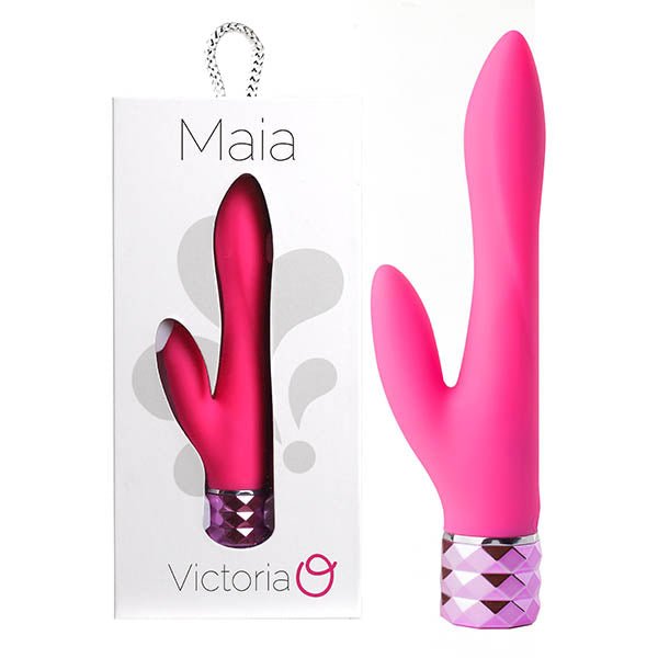 Buy Maia Victoria - Pink 15.2 cm USB Rechargeable Rabbit Vibrator at NZ’s Mega Adult Toys Store. Discover premium sex toys with discreet shipping at the best price in NZ