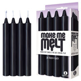 Buy Make Me Melt Drip Candles - Black - Jet Black Drip Candles - 4 Pack at NZ’s Mega Adult Toys Store. Discover premium sex toys with discreet shipping at the best price in NZ