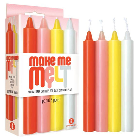 Buy Make Me Melt Drip Candles - Pastel - Pastel Drip Candles - 4 Pack at NZ’s Mega Adult Toys Store. Discover premium sex toys with discreet shipping at the best price in NZ