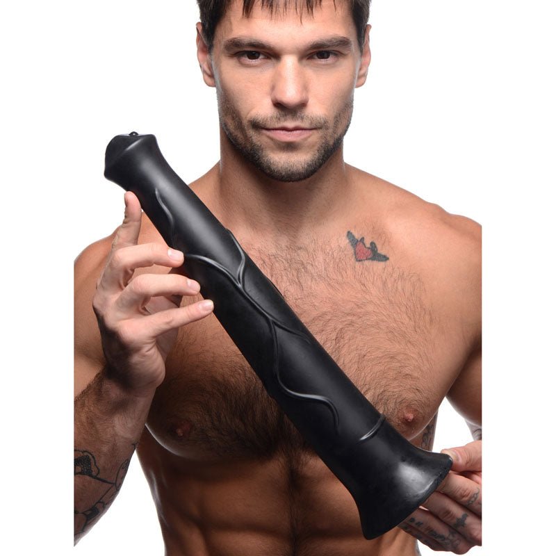 Buy Master Cock Pony Boy - Black 43 cm (17'') Horse Dong at NZ’s Mega Adult Toys Store. Discover premium sex toys with discreet shipping at the best price in NZ