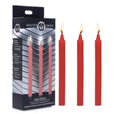 Buy Master Series Fetish Drip Candles - Red - 3 Pack at NZ’s Mega Adult Toys Store. Discover premium sex toys with discreet shipping at the best price in NZ