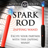 Buy Master Series Spark Rod - Black/Red Zapping e - Wand at NZ’s Mega Adult Toys Store. Discover premium sex toys with discreet shipping at the best price in NZ