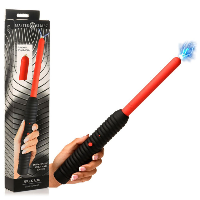 Buy Master Series Spark Rod - Black/Red Zapping e - Wand at NZ’s Mega Adult Toys Store. Discover premium sex toys with discreet shipping at the best price in NZ