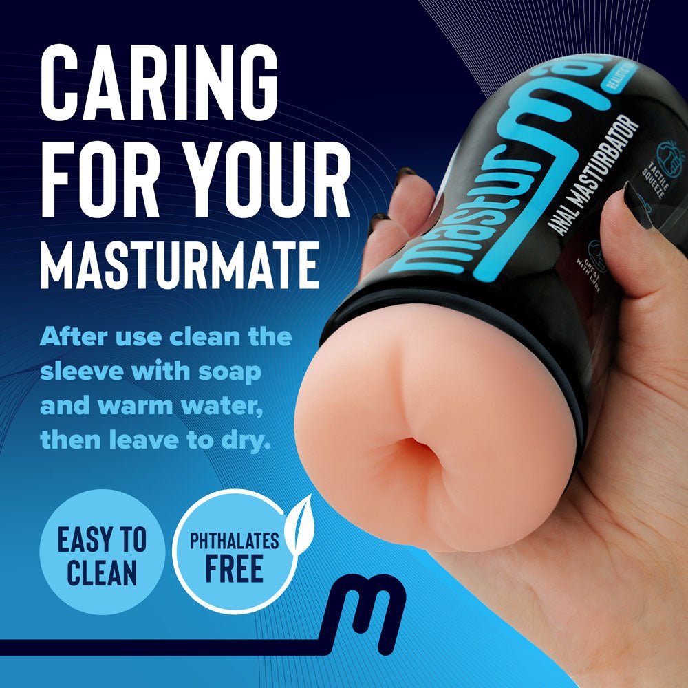 Buy Masturmate - Butt - Cream - Flesh Anal Stroker at NZ’s Mega Adult Toys Store. Discover premium sex toys with discreet shipping at the best price in NZ