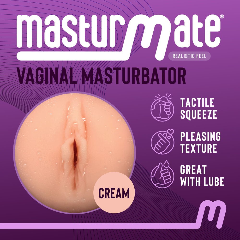 Buy Masturmate - Vagina - Cream - Flesh Vagina Stroker at NZ’s Mega Adult Toys Store. Discover premium sex toys with discreet shipping at the best price in NZ