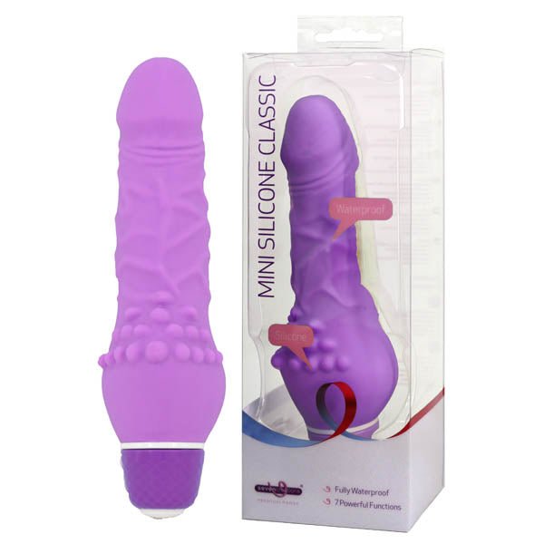 Buy Mini Silicone Classic - Purple 13.5 cm (5.25'') Vibrator at NZ’s Mega Adult Toys Store. Discover premium sex toys with discreet shipping at the best price in NZ