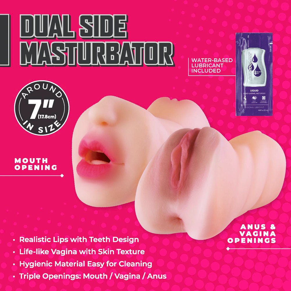 Buy Moist & Surge - Flesh Double Ended Stroker at NZ’s Mega Adult Toys Store. Discover premium sex toys with discreet shipping at the best price in NZ