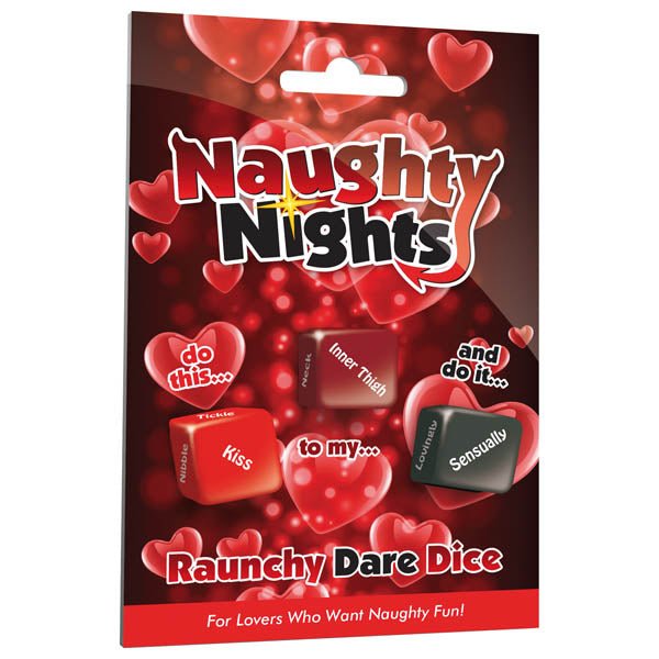 Buy Naughty Nights Raunchy Dare Dice - Lovers Dice Game at NZ’s Mega Adult Toys Store. Discover premium sex toys with discreet shipping at the best price in NZ