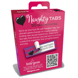 Buy Naughty Tabs - Sexy Suggestions - Set of 50 at NZ’s Mega Adult Toys Store. Discover premium sex toys with discreet shipping at the best price in NZ