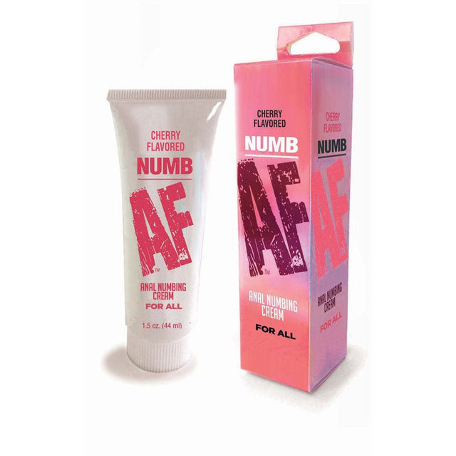 Buy Numb AF - Cherry - Cherry Flavoured Anal Numbing Cream - 44 ml Tube at NZ’s Mega Adult Toys Store. Discover premium sex toys with discreet shipping at the best price in NZ