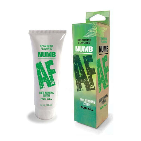 Buy Numb AF - Mint Flavoured Anal Numbing Cream - 44 ml Tube at NZ’s Mega Adult Toys Store. Discover premium sex toys with discreet shipping at the best price in NZ