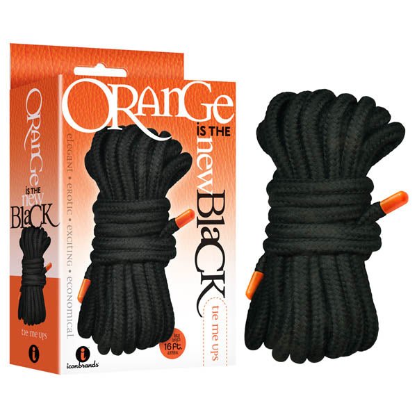 Buy Orange Is The New Black - Tie Me Ups - Black Bondage Rope - 5 m Length at NZ’s Mega Adult Toys Store. Discover premium sex toys with discreet shipping at the best price in NZ