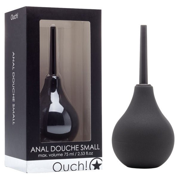 Buy Ouch Anal Douche - Small - Black Douche - 75 ml at NZ’s Mega Adult Toys Store. Discover premium sex toys with discreet shipping at the best price in NZ