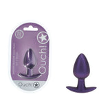 Buy OUCH! Anal Plug - Medium - Metallic Purple - Metallic Purple 7.9 cm Medium Butt Plug at NZ’s Mega Adult Toys Store. Discover premium sex toys with discreet shipping at the best price in NZ