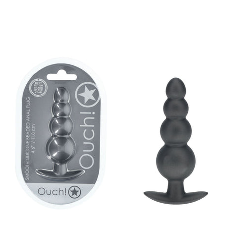 Buy OUCH! Beaded Anal Plug - Gun Metal - Gun Metal Grey 11.7 cm Butt Plug at NZ’s Mega Adult Toys Store. Discover premium sex toys with discreet shipping at the best price in NZ