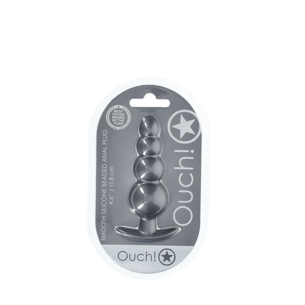 Buy OUCH! Beaded Anal Plug - Gun Metal - Gun Metal Grey 11.7 cm Butt Plug at NZ’s Mega Adult Toys Store. Discover premium sex toys with discreet shipping at the best price in NZ