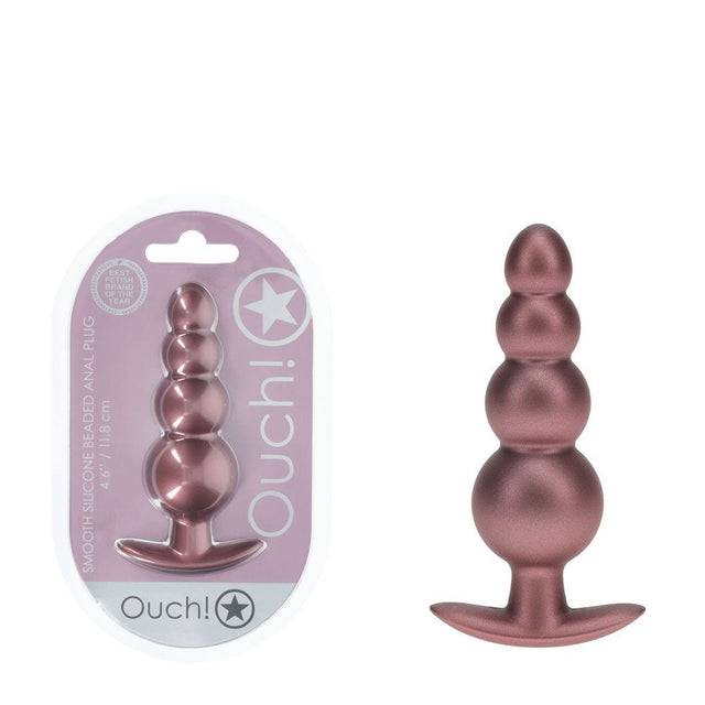 Buy OUCH! Beaded Anal Plug - Rose Gold - Rose Gold 11.7 cm Butt Plug at NZ’s Mega Adult Toys Store. Discover premium sex toys with discreet shipping at the best price in NZ