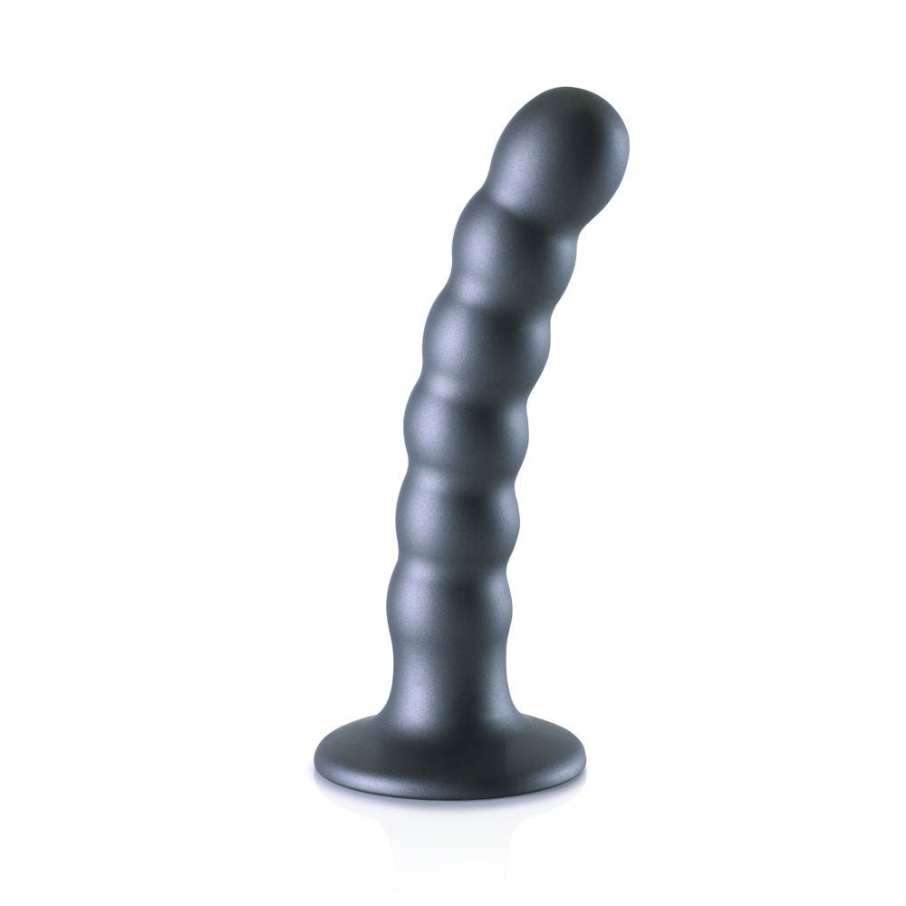 Buy OUCH! Beaded Silicone G - Spot Dildo - 5'' / 13cm - Gunmetal 13 cm Dildo at NZ’s Mega Adult Toys Store. Discover premium sex toys with discreet shipping at the best price in NZ