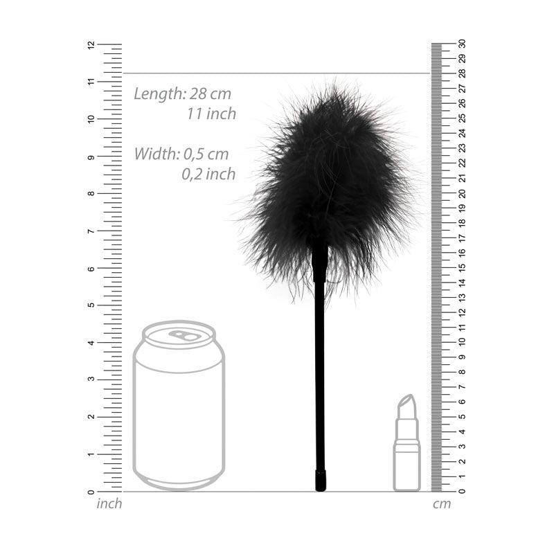 Buy OUCH! Black & White Feather Tickler - Black Feather Crop at NZ’s Mega Adult Toys Store. Discover premium sex toys with discreet shipping at the best price in NZ