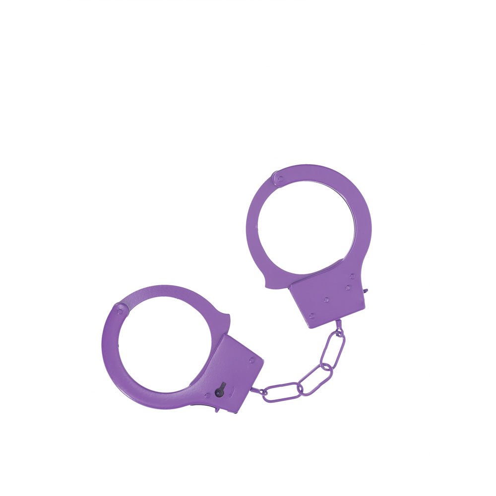 Buy OUCH! Classic Metal Cuffs - Purple - Purple Restraints at NZ’s Mega Adult Toys Store. Discover premium sex toys with discreet shipping at the best price in NZ