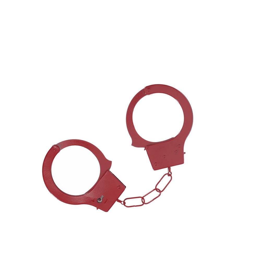 Buy OUCH! Classic Metal Cuffs - Red - Red Restraints at NZ’s Mega Adult Toys Store. Discover premium sex toys with discreet shipping at the best price in NZ