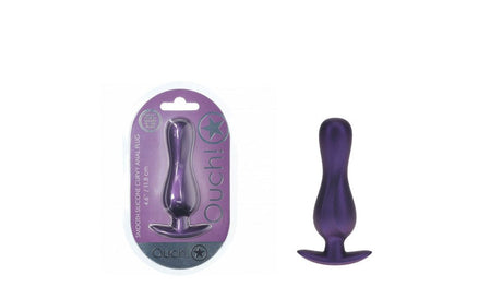 Buy OUCH! Curvy Anal Plug - Metallic Purple - Metallic Purple 11.7 cm Butt Plug at NZ’s Mega Adult Toys Store. Discover premium sex toys with discreet shipping at the best price in NZ