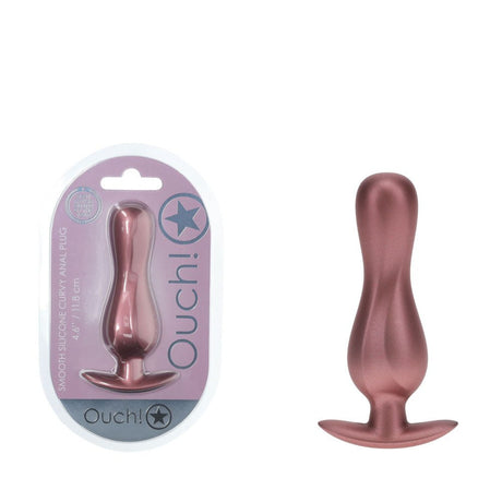 Buy OUCH! Curvy Anal Plug - Rose Gold - Rose Gold 11.7 cm Butt Plug at NZ’s Mega Adult Toys Store. Discover premium sex toys with discreet shipping at the best price in NZ