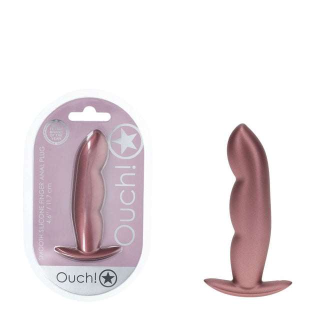 Buy OUCH! Finger Anal Plug - Rose Gold - Rose Gold 11.7 cm Butt Plug at NZ’s Mega Adult Toys Store. Discover premium sex toys with discreet shipping at the best price in NZ