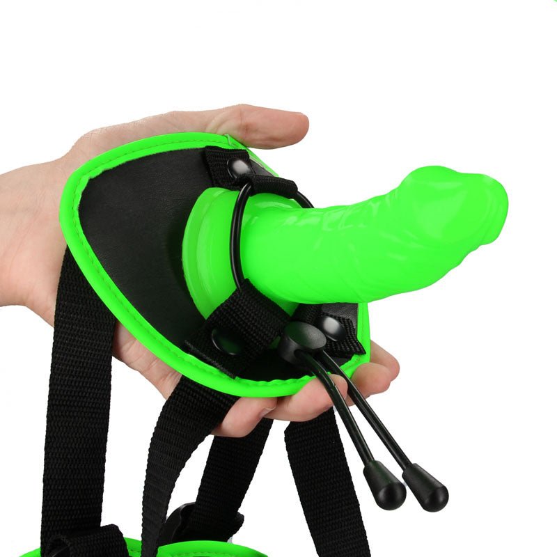 Buy OUCH! Glow In The Dark Strap - on Harness - Glow in Dark 14.5 cm Strap - On at NZ’s Mega Adult Toys Store. Discover premium sex toys with discreet shipping at the best price in NZ