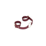 Buy OUCH! Halo - Handcuff With Connector - Burgundy Restraint at NZ’s Mega Adult Toys Store. Discover premium sex toys with discreet shipping at the best price in NZ