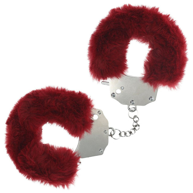 Buy OUCH! Heavy - Duty Fluffy Cuffs - Burgundy - Burgundy Fluffy Restraints at NZ’s Mega Adult Toys Store. Discover premium sex toys with discreet shipping at the best price in NZ