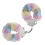 Buy OUCH! Heavy - Duty Fluffy Cuffs - Multicolour 2 - Multicoloured Fluffy Restraints at NZ’s Mega Adult Toys Store. Discover premium sex toys with discreet shipping at the best price in NZ