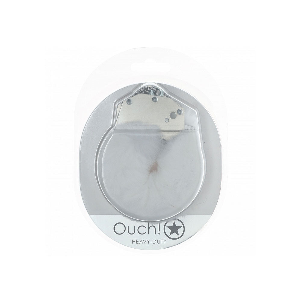 Buy OUCH! Heavy - Duty Fluffy Cuffs - White - White Fluffy Restraints at NZ’s Mega Adult Toys Store. Discover premium sex toys with discreet shipping at the best price in NZ