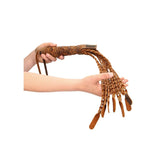 Buy OUCH! Italian Leather 7 Braided Tails & 6 Handle - Brown 61 cm Whip at NZ’s Mega Adult Toys Store. Discover premium sex toys with discreet shipping at the best price in NZ