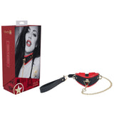 Buy OUCH! Milan Collection - Collar with Leash - Black/Red Restraint at NZ’s Mega Adult Toys Store. Discover premium sex toys with discreet shipping at the best price in NZ