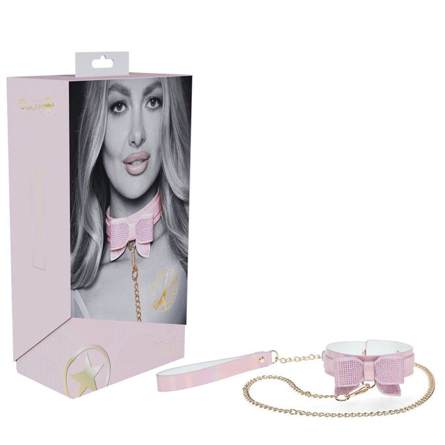 Buy OUCH! Paris Collection - Collar with Leash - Pink Restraint at NZ’s Mega Adult Toys Store. Discover premium sex toys with discreet shipping at the best price in NZ