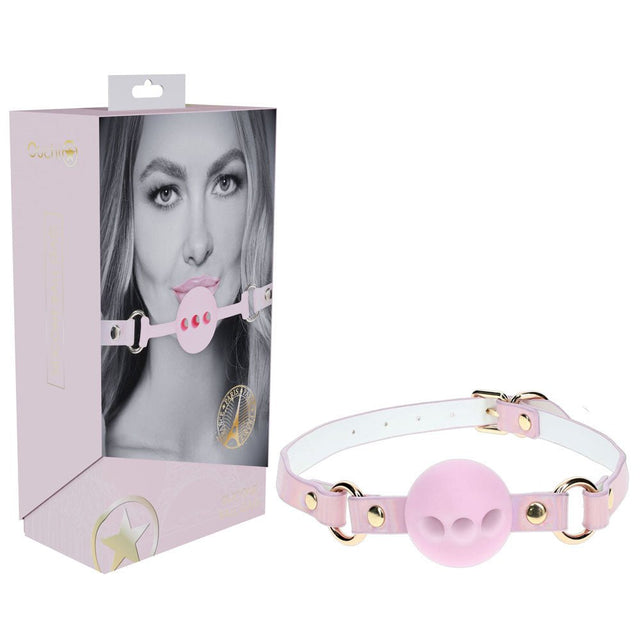 Buy OUCH! Paris Collection - Silicone Ball Gag - Pink Breatheable Mouth Restraint at NZ’s Mega Adult Toys Store. Discover premium sex toys with discreet shipping at the best price in NZ