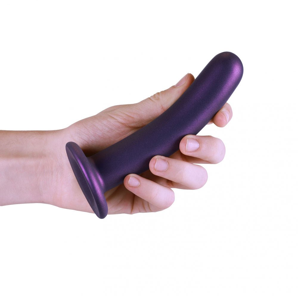 Buy OUCH! Smooth Silicone G - Spot Dildo - 6'' / 14.5 cm - Metallic Purple 14.5 cm Dildo at NZ’s Mega Adult Toys Store. Discover premium sex toys with discreet shipping at the best price in NZ