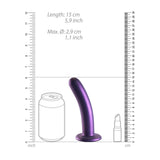 Buy OUCH! Smooth Silicone G - Spot Dildo - 6'' / 14.5 cm - Metallic Purple 14.5 cm Dildo at NZ’s Mega Adult Toys Store. Discover premium sex toys with discreet shipping at the best price in NZ