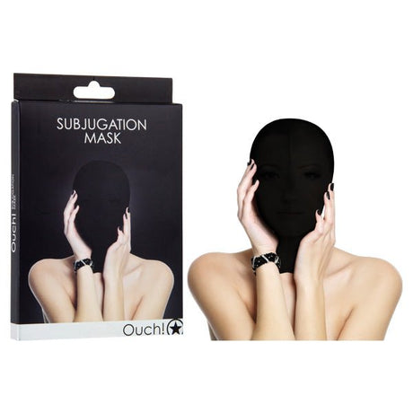 Buy Ouch Subjugation Mask - Black Hood Mask at NZ’s Mega Adult Toys Store. Discover premium sex toys with discreet shipping at the best price in NZ