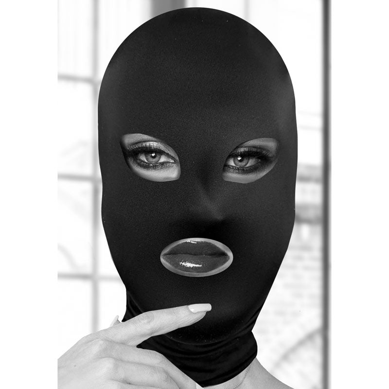 Buy OUCH! Subversion Mask With Open Mouth - Black Hood at NZ’s Mega Adult Toys Store. Discover premium sex toys with discreet shipping at the best price in NZ