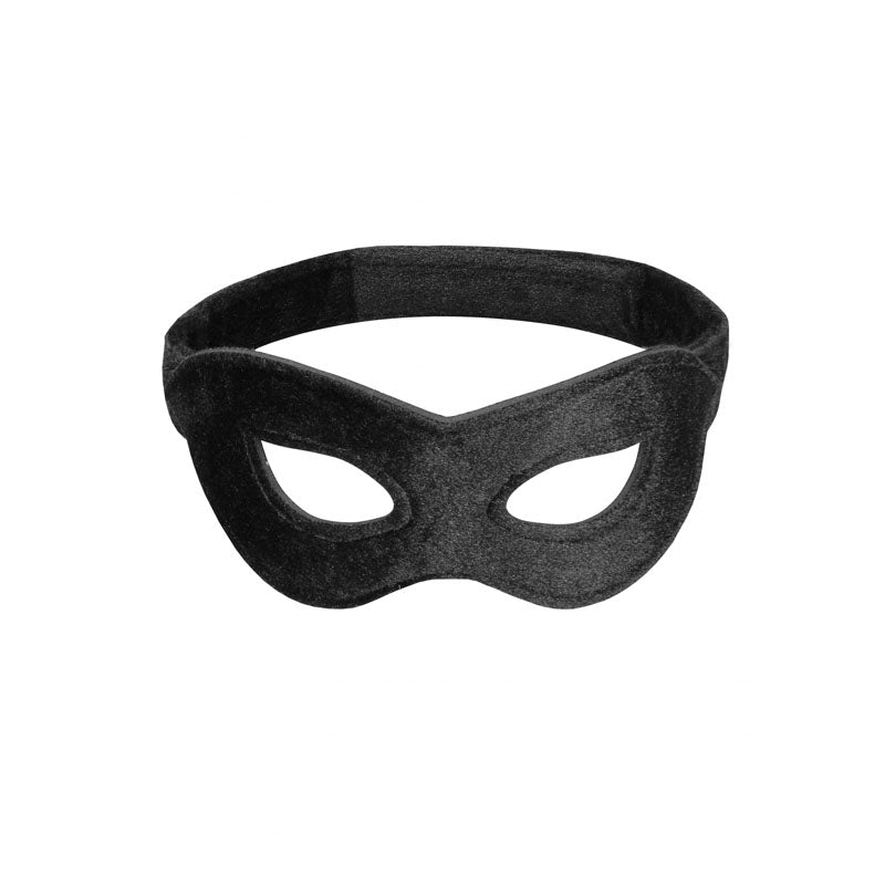 Buy Ouch! Velvet & Velcro Adjustable Open Eye Mask - Black Restraint at NZ’s Mega Adult Toys Store. Discover premium sex toys with discreet shipping at the best price in NZ