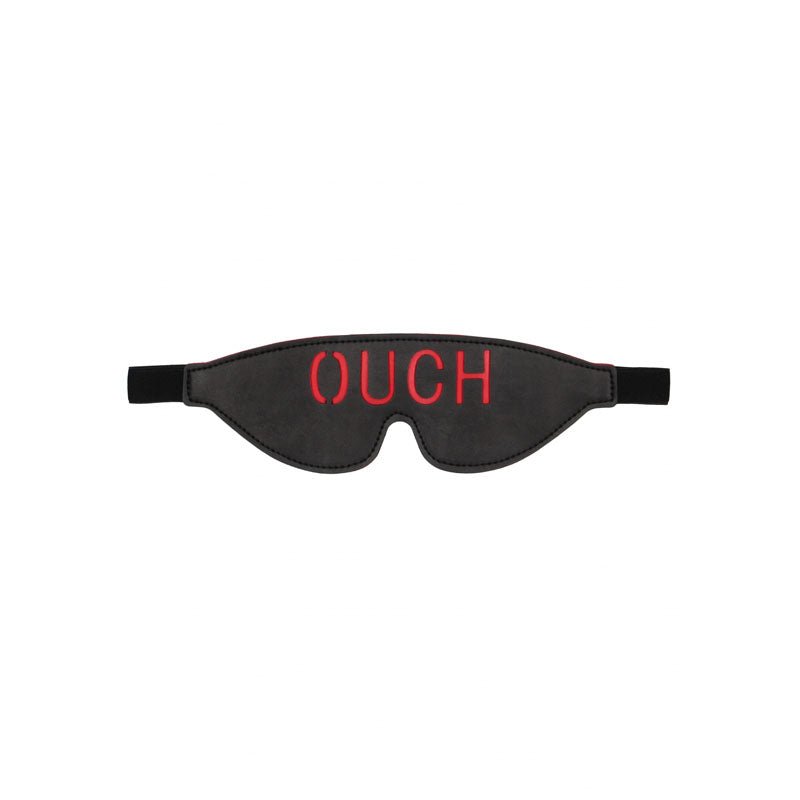 Buy OUCH! Black & White Bonded Leather Eye - Mask ''Ouch'' - Black Eye Restraint at NZ’s Mega Adult Toys Store. Discover premium sex toys with discreet shipping at the best price in NZ