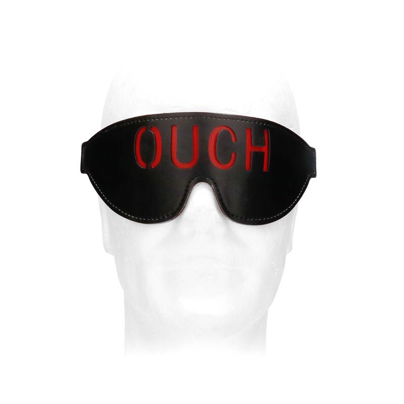 Buy OUCH! Black & White Bonded Leather Eye - Mask ''Ouch'' - Black Eye Restraint at NZ’s Mega Adult Toys Store. Discover premium sex toys with discreet shipping at the best price in NZ