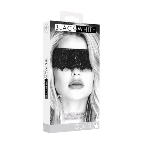 Buy OUCH! Black & White Lace Mask With Elastic Straps - Black Eye Restraint at NZ’s Mega Adult Toys Store. Discover premium sex toys with discreet shipping at the best price in NZ