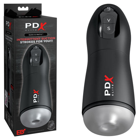 Buy PDX Elite Suck - O - Matic - USB Rechargeable Sucking & Vibrating Masturbator at NZ’s Mega Adult Toys Store. Discover premium sex toys with discreet shipping at the best price in NZ