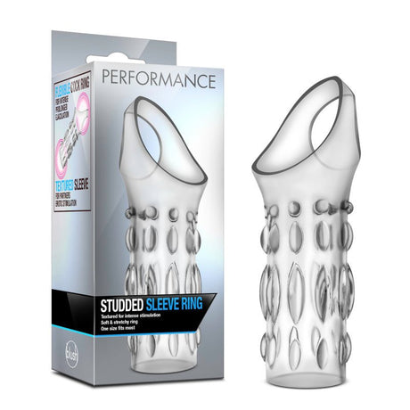 Buy Performance Studded Sleeve Ring - Clear - Clear Penis Sleeve at NZ’s Mega Adult Toys Store. Discover premium sex toys with discreet shipping at the best price in NZ