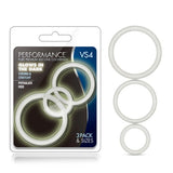 Buy Performance VS4 Pure Premium Silicone Cockrings - Glow In The Dark Cock Rings - Set of 3 Sizes at NZ’s Mega Adult Toys Store. Discover premium sex toys with discreet shipping at the best price in NZ