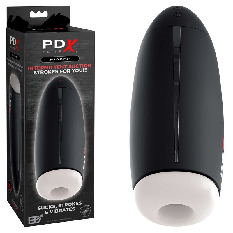 Buy Pipedream Extreme Toys Elite Fap - O - Matic - USB Rechargeable Sucking Masturbator at NZ’s Mega Adult Toys Store. Discover premium sex toys with discreet shipping at the best price in NZ